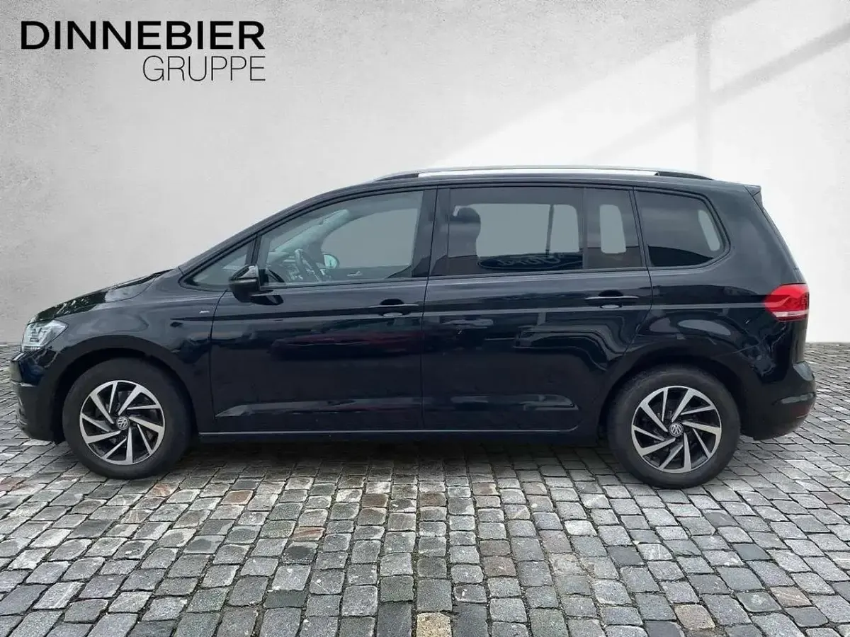Gebraucht VW Touran Join 150 PS (110 kW) 2019 Schwarz (metallic) Van / Kleinbus