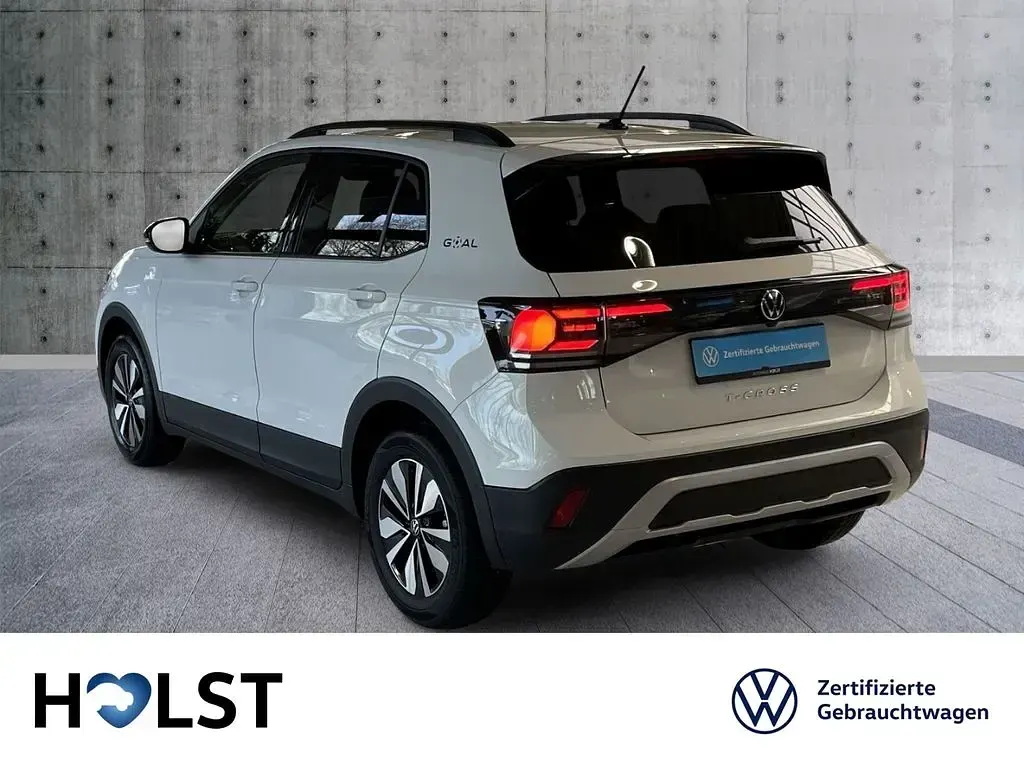 Gebraucht VW T-Cross Goal 116 PS (85 kW) 2025 Weiß SUV