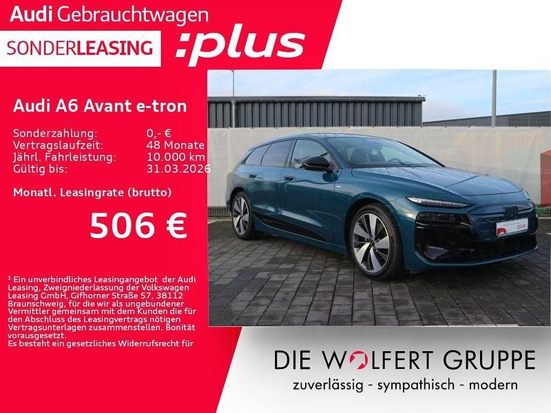 Malpeloblau metallic Gebraucht 2025 Audi A6 e-tron Ambiente Kombi | 57.999 € - Bild 1/4