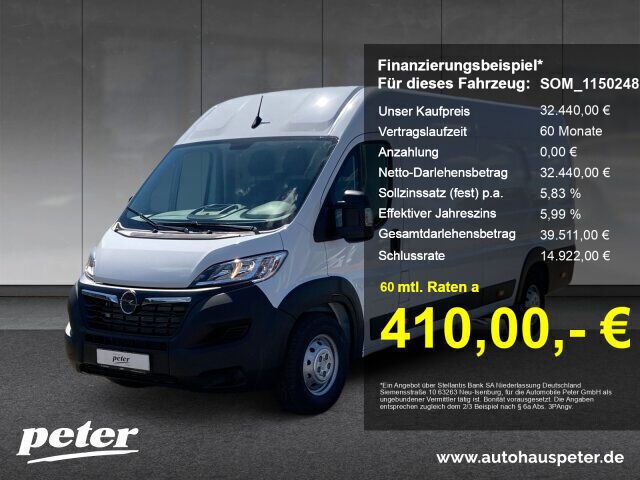 Cassablanca weiß Gebraucht 2024 Opel Movano Van | 32.440 € (Etwas zu teuer) - Bild 1/4