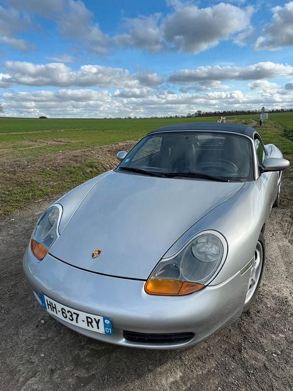 Gebraucht Porsche Boxster 204 PS (150 kW) 1998 Silber Cabrio
