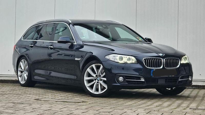 Blau Gebraucht 2013 BMW 535 Performance Kombi | 11.980 € (Guter Preis) - Bild 1/4