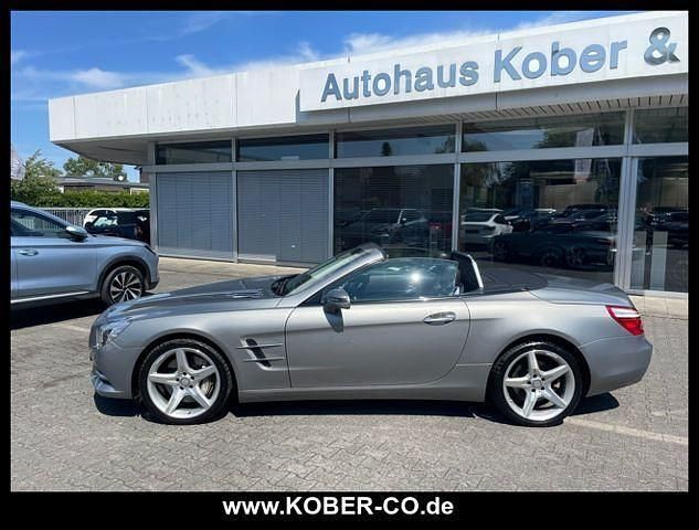 Gebraucht Mercedes SL500 435 PS (319 kW) 2012 Silber metallic Cabrio