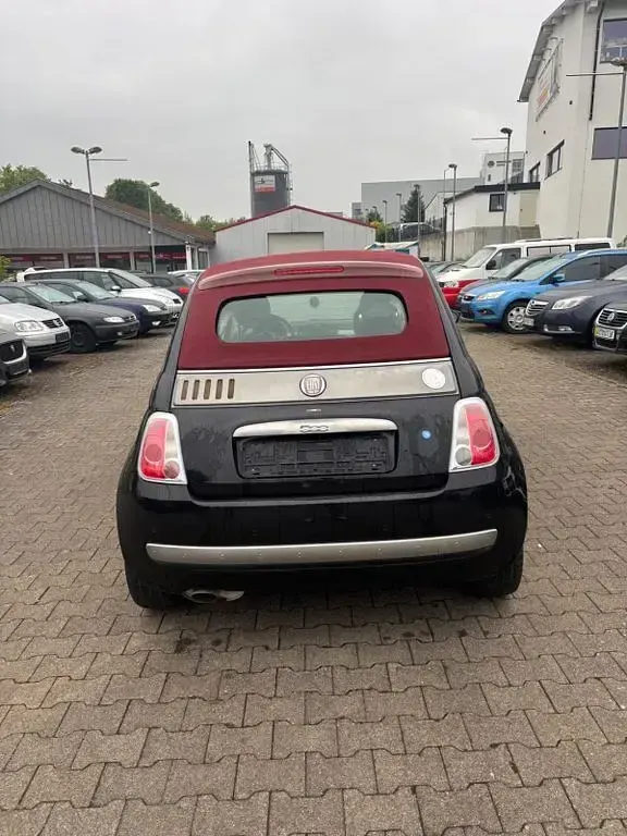 Gebraucht Fiat 500 101 PS (74 kW) 2011 Schwarz Cabrio