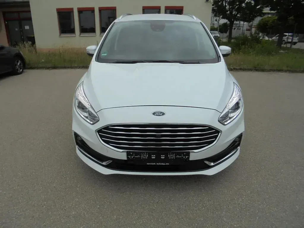 Gebraucht Ford Galaxy Titanium 190 PS (139 kW) 2021 Weiß Van / Kleinbus