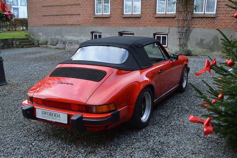 Gebraucht Porsche 911 218 PS (160 kW) 1987 Rot Cabrio
