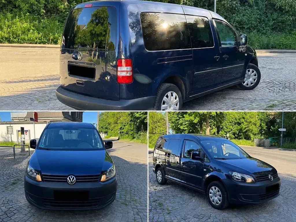 Gebraucht VW Caddy 102 PS (75 kW) 2015 Blau Van / Kleinbus