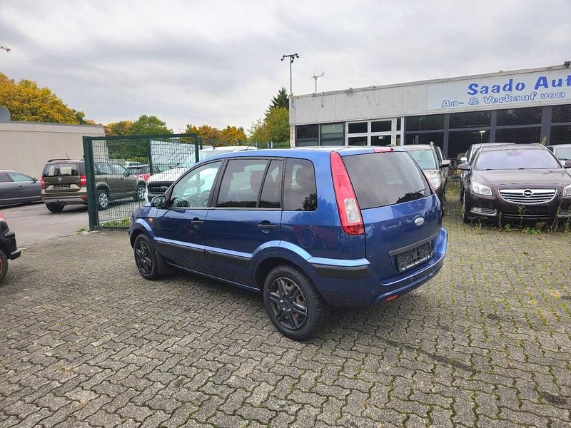 Gebraucht Ford Fusion Style 80 PS (58 kW) 2008 Blau Kleinwagen