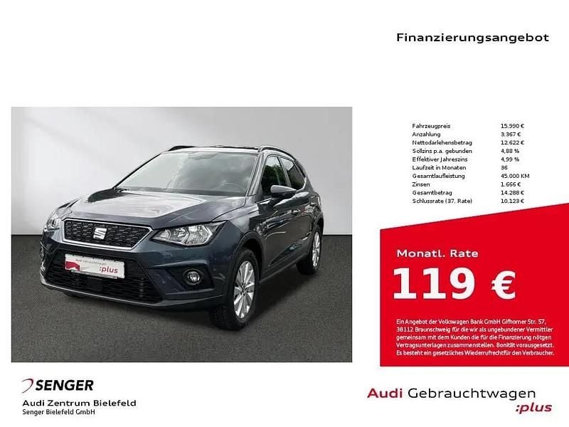 Grau Gebraucht 2021 Seat Arona SUV | 15.990 € (Superpreis) - Bild 1/1