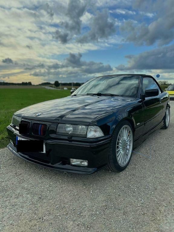 Schwarz Gebraucht 1999 BMW 328 Cabriolet M Sport Cabrio | 19.599 € (Etwas zu teuer) - Bild 1/4