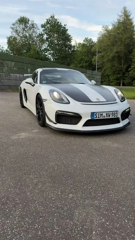 Gebraucht Porsche Cayman GT4 385 PS (283 kW) 2015 Weiß Coupé