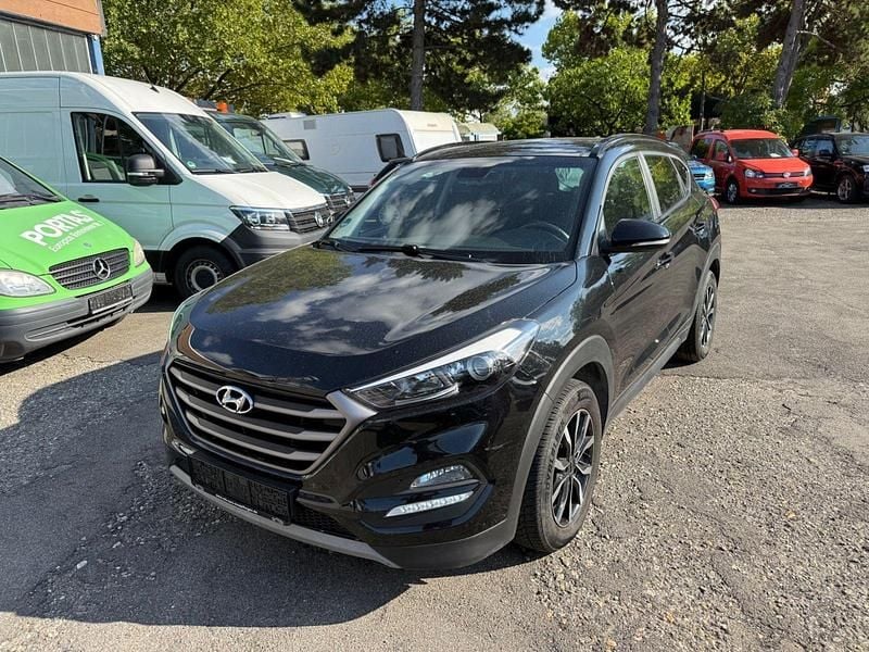 Schwarz Gebraucht 2018 Hyundai Tucson Premium SUV | 16.990 € (Guter Preis) - Bild 1/3