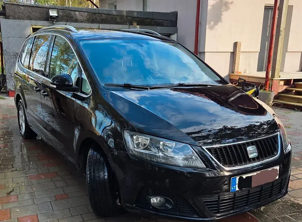 Gebraucht Seat Alhambra Reference 140 PS (102 kW) 2012 Schwarz Van / Kleinbus