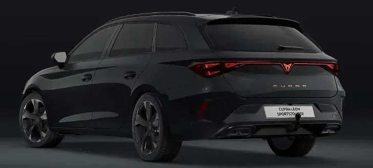 Ny Cupra Leon 150 HK (110 kW) 2026 Sort Stationcar