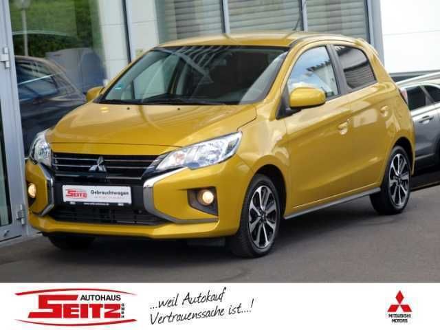 Gelb Gebraucht 2024 Mitsubishi Space Star Select+ Limousine | 15.680 € (Fairer Preis) - Bild 1/3