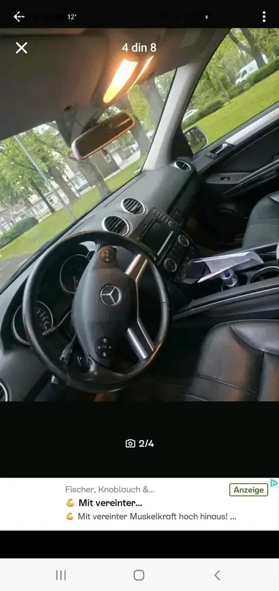 Gebraucht Mercedes ML350 211 PS (155 kW) 2010 Silber SUV