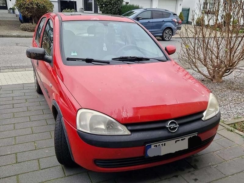 Rot Gebraucht 2001 Opel Corsa Comfort Limousine | 1.100 € (Guter Preis) - Bild 1/4