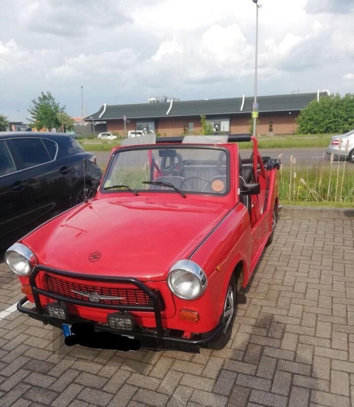 Rot Gebraucht 1982 Trabant 601 Cabrio | 13.500 € - Bild 1/4