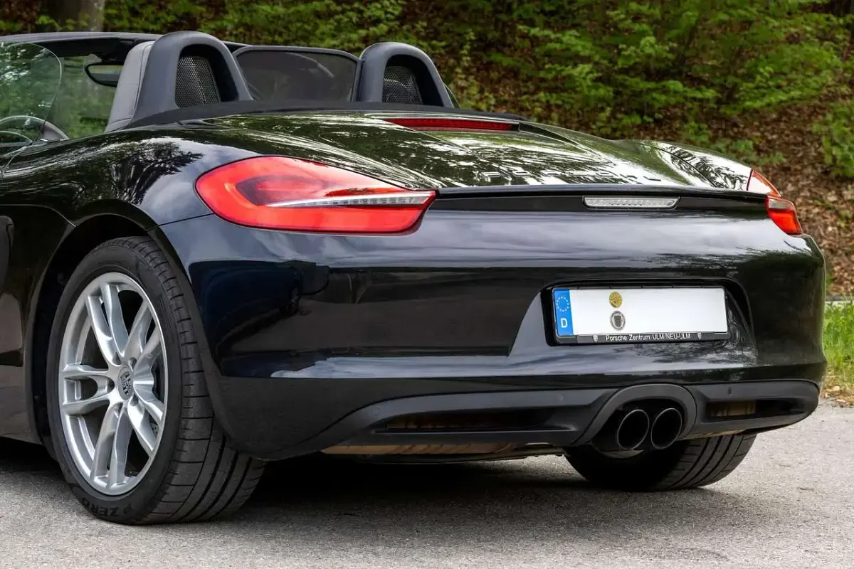 Gebraucht Porsche Boxster 265 PS (194 kW) 2012 Schwarz Cabrio