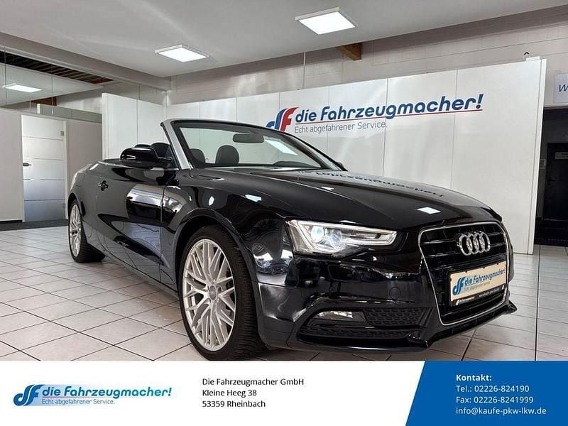 Schwarz Gebraucht 2016 Audi A5 Cabriolet Sport Cabrio | 14.788 € (Guter Preis) - Bild 1/4