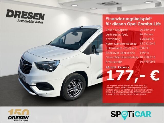 Gebraucht Opel Combo Edition 102 PS (75 kW) 2021 Andere farbe Van / Kleinbus