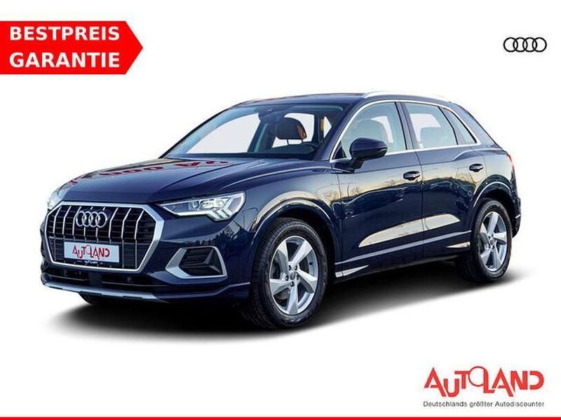 Blau Gebraucht 2019 Audi Q3 Advanced SUV | 27.950 € (Etwas zu teuer) - Bild 1/4