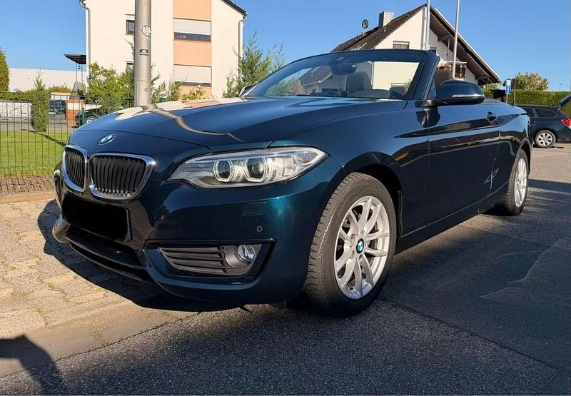 Second-hand BMW 220 Advantage 184 CP (135 kW) 2017 Albastru Cabrio