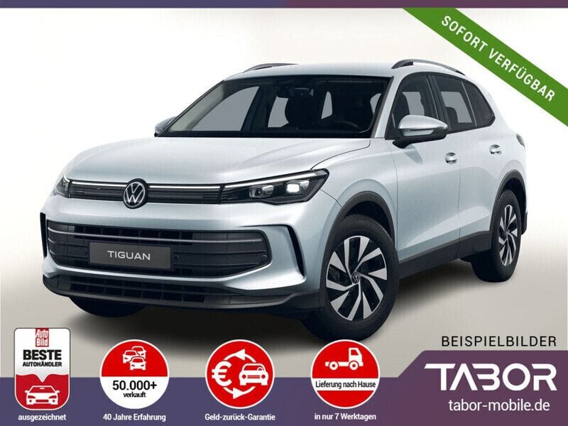 Oyster silver metallic Neu 2025 VW Tiguan SUV | 39.488 € (Superpreis) - Bild 1/4
