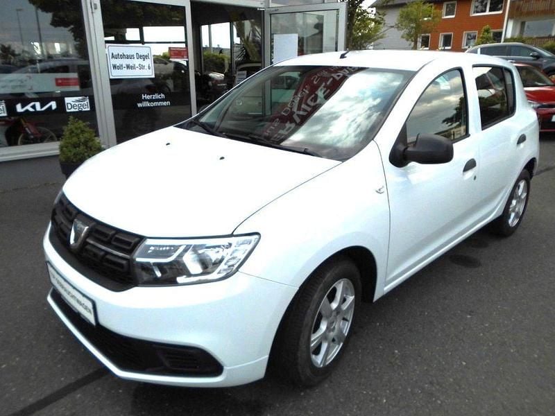 Weiß Gebraucht 2019 Dacia Sandero Essentiel Kleinwagen | 7.990 € (Fairer Preis) - Bild 1/4