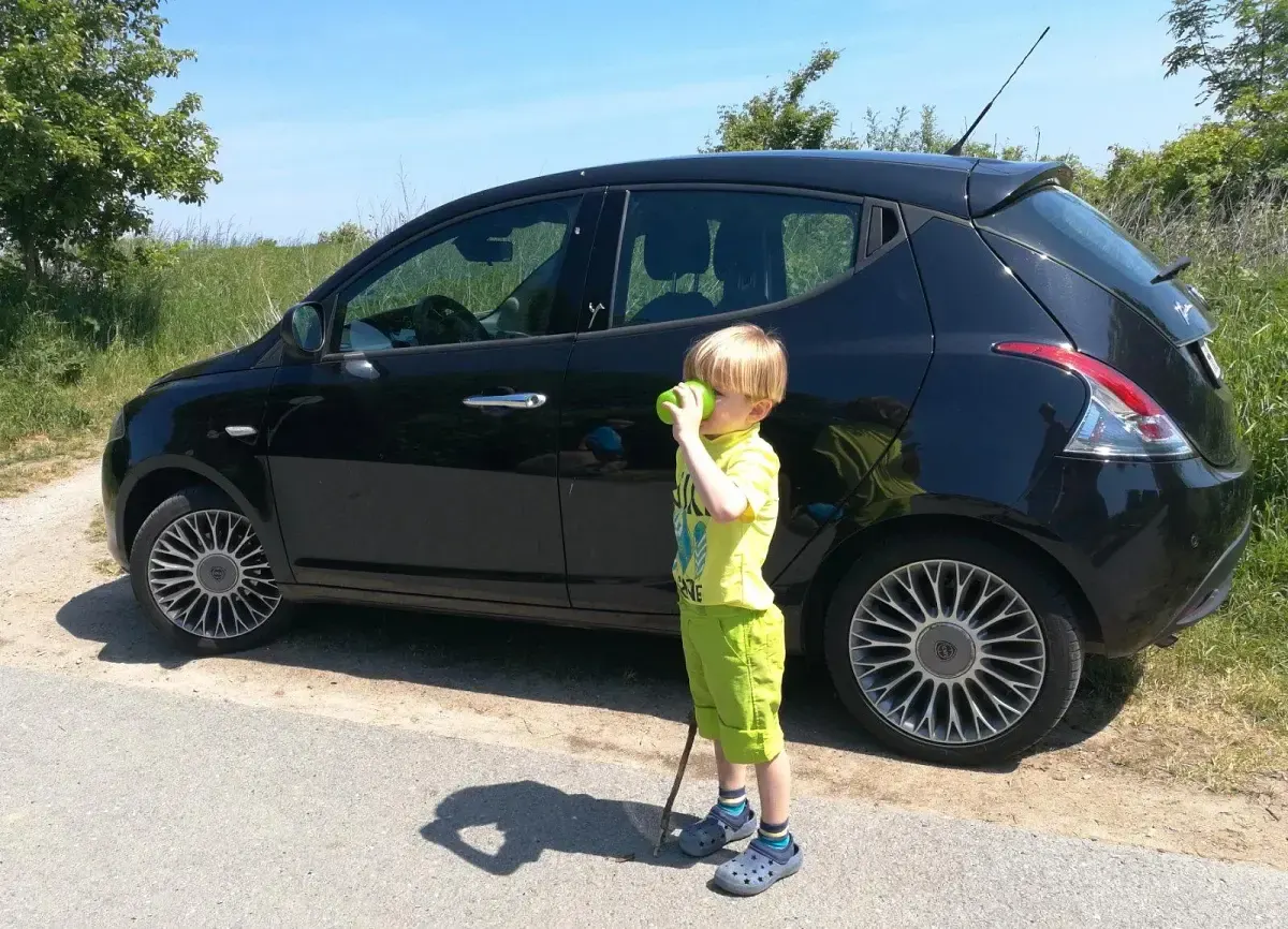 Gebraucht Lancia Ypsilon Gold 69 PS (50 kW) 2013 Schwarz Kleinwagen