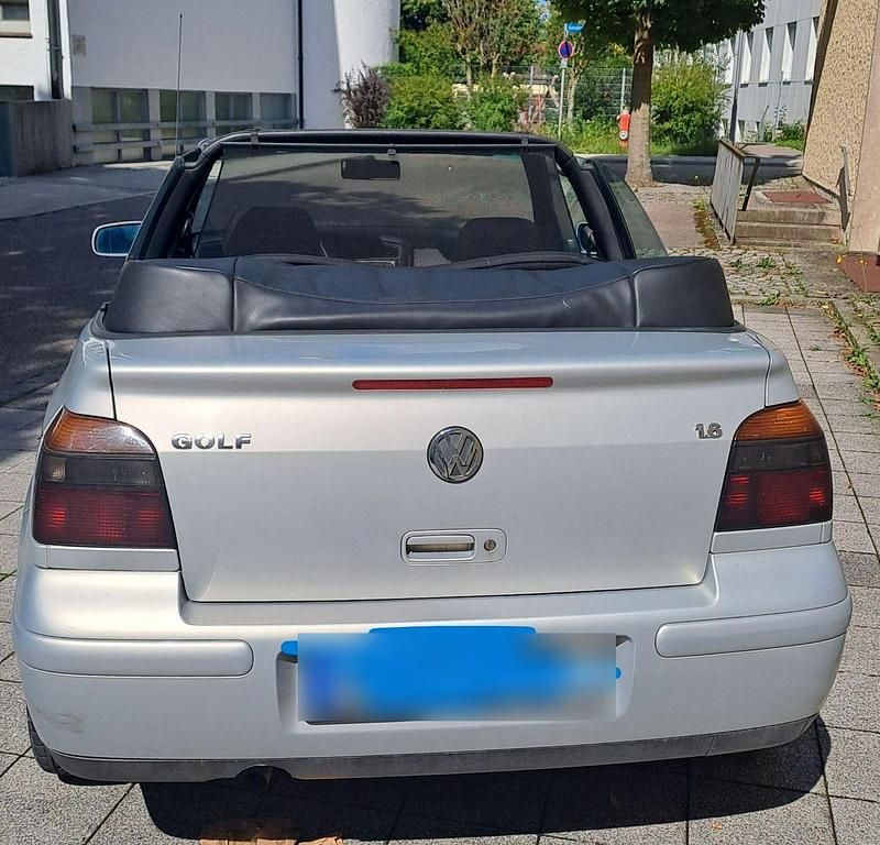 Gebraucht VW Golf Cabriolet Classicline 101 PS (74 kW) 1999 Silber Cabrio