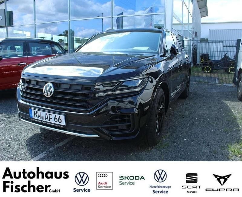 Deep black perleffekt Gebraucht 2019 VW Touareg R-line SUV | 45.490 € (Teuer) - Bild 1/4