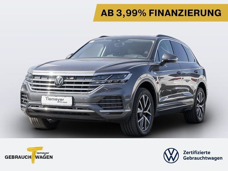 Siliziumgrau metallic Gebraucht 2022 VW Touareg Elegance SUV | 49.880 € (Guter Preis) - Bild 1/4