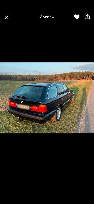 Second-hand BMW 525 192 CP (141 kW) 1995 Albastru Break