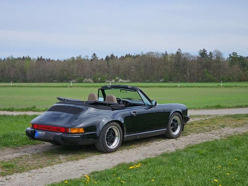 Gebraucht Porsche 911 207 PS (152 kW) 1986 Schwarz Cabrio