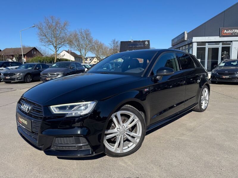 Schwarz Gebraucht 2020 Audi A3 Sportback S-Line Limousine | 20.750 € (Fairer Preis) - Bild 1/4