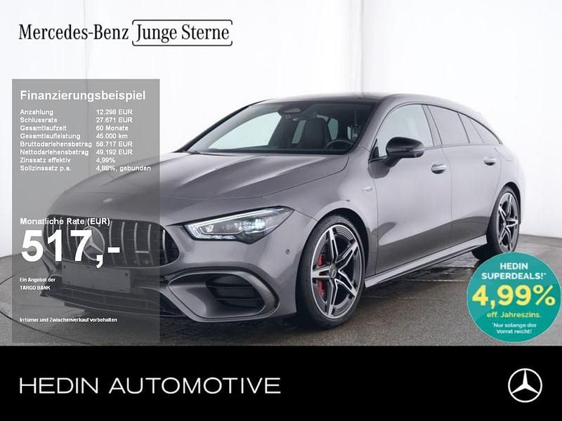 Grau Gebraucht 2024 Mercedes CLA45 AMG AMG Limousine | 60.990 € (Etwas zu teuer) - Bild 1/4