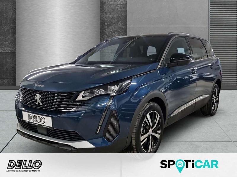Blau Gebraucht 2024 Peugeot 5008 GT Van / Kleinbus | 28.940 € (Superpreis) - Bild 1/4