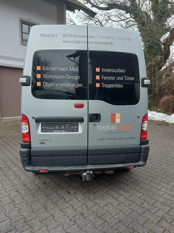 Gebraucht Opel Movano 146 PS (107 kW) 2008 Silber Van