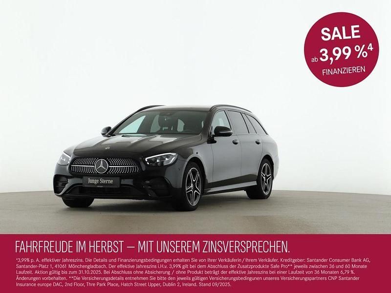 Schwarz Gebraucht 2022 Mercedes E300 AMG Limousine | 35.880 € (Superpreis) - Bild 1/4
