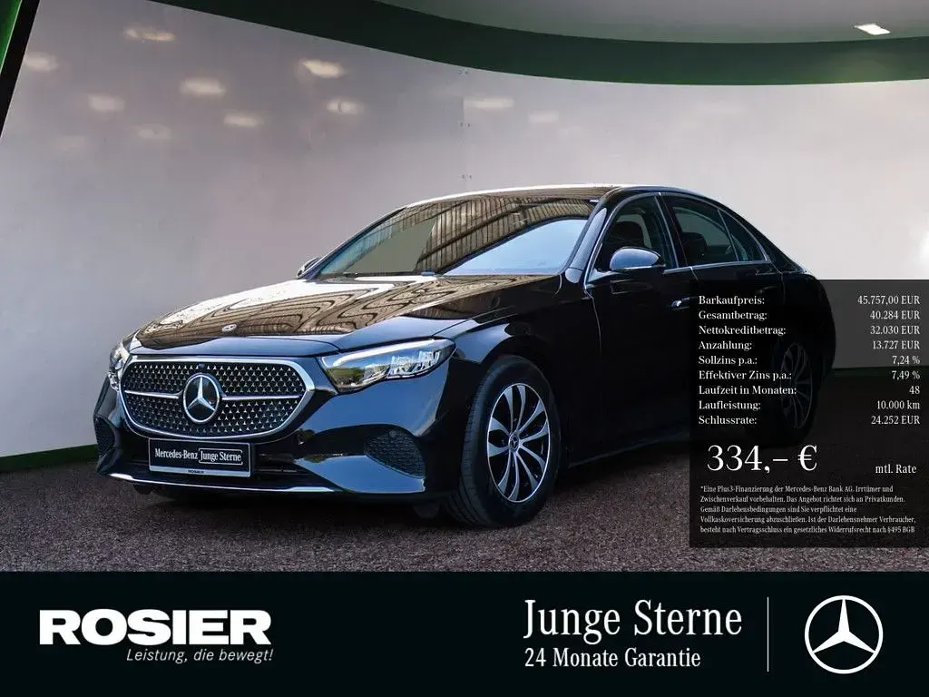 Occasion Mercedes E200 Advanced 204 ch (150 kW) 2025 Noir Berline