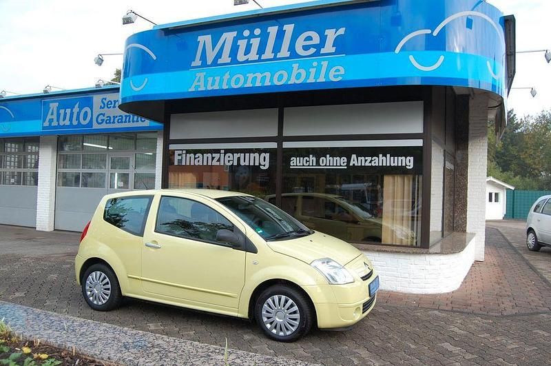 Gelb Gebraucht 2008 Citroën C2 Comfort Kleinwagen | 3.450 € (Teuer) - Bild 1/4