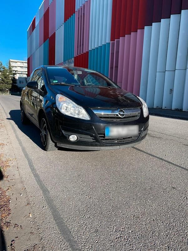 Gebraucht Opel Corsa 90 PS (66 kW) 2010 Schwarz Kleinwagen