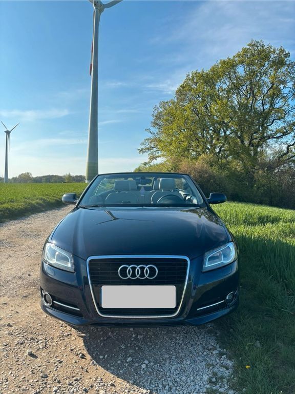 Blau Gebraucht 2013 Audi A3 Cabriolet S-Line Cabrio | 7.800 € (Guter Preis) - Bild 1/4