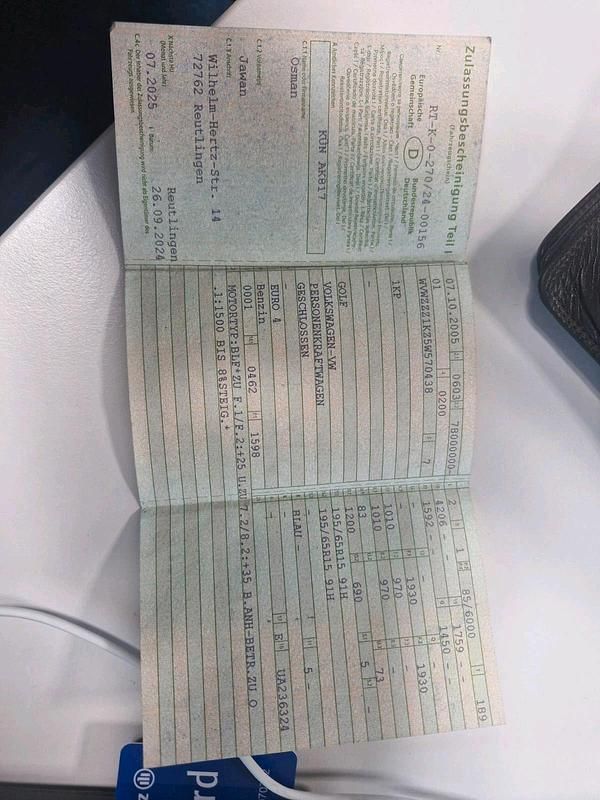 Gebraucht VW Golf V 101 PS (74 kW) 2005 Grau Kleinwagen