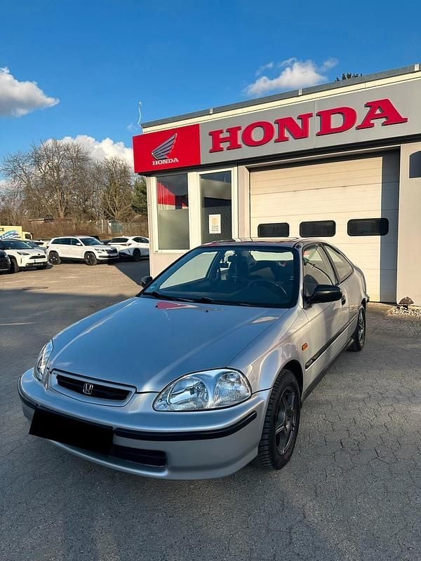 Gebraucht Honda Civic LS 105 PS (77 kW) 1996 Silber Coupé