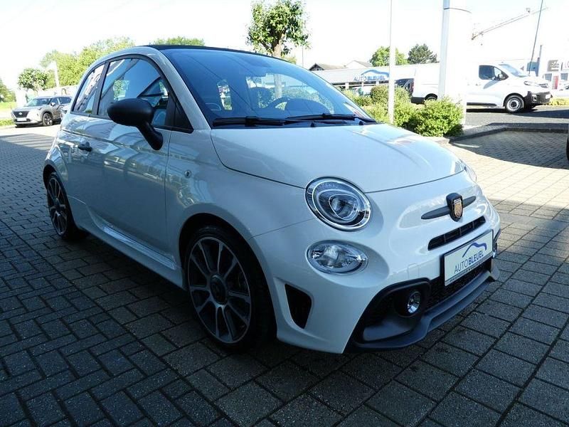 Weiß Gebraucht 2024 Abarth 595C Turismo Cabrio | 23.300 € (Fairer Preis) - Bild 1/4