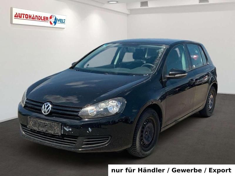 Schwarz Gebraucht 2009 VW Golf VI Trendline Limousine | 2.299 € (Superpreis) - Bild 1/3