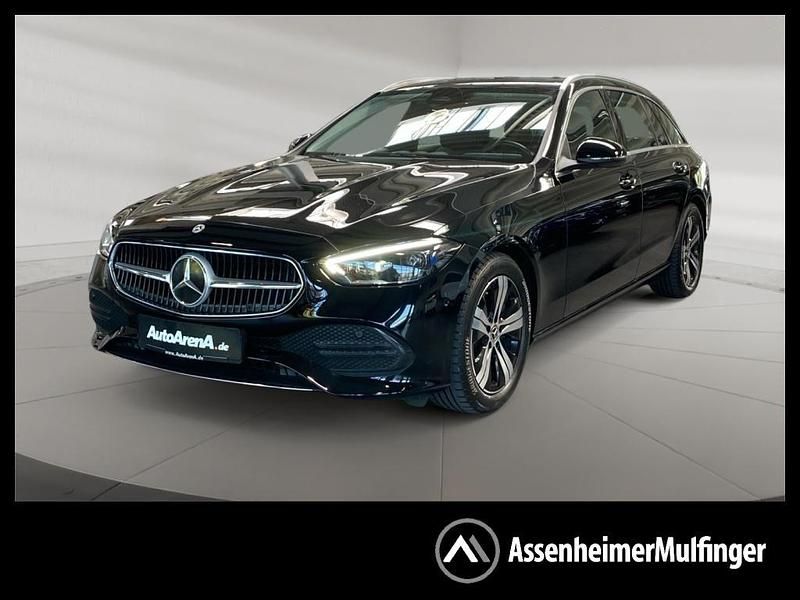 Schwarz Gebraucht 2022 Mercedes C200 Avantgarde Limousine | 23.459 € (Superpreis) - Bild 1/4
