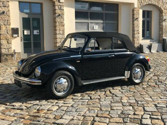 Schwarz Gebraucht 1975 VW Käfer Cabrio | 26.900 € - Bild 1/4